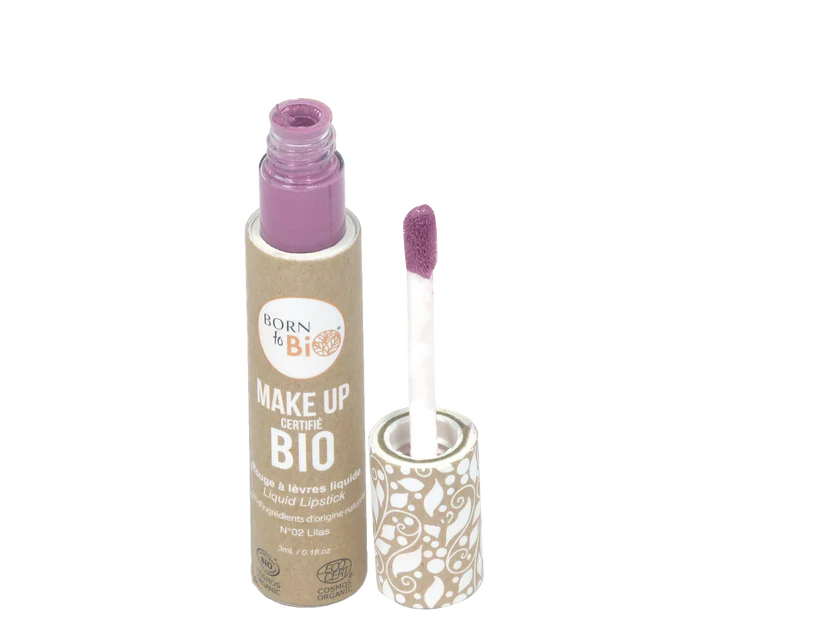 Certified organic liquid lipstick - #2 Lilac