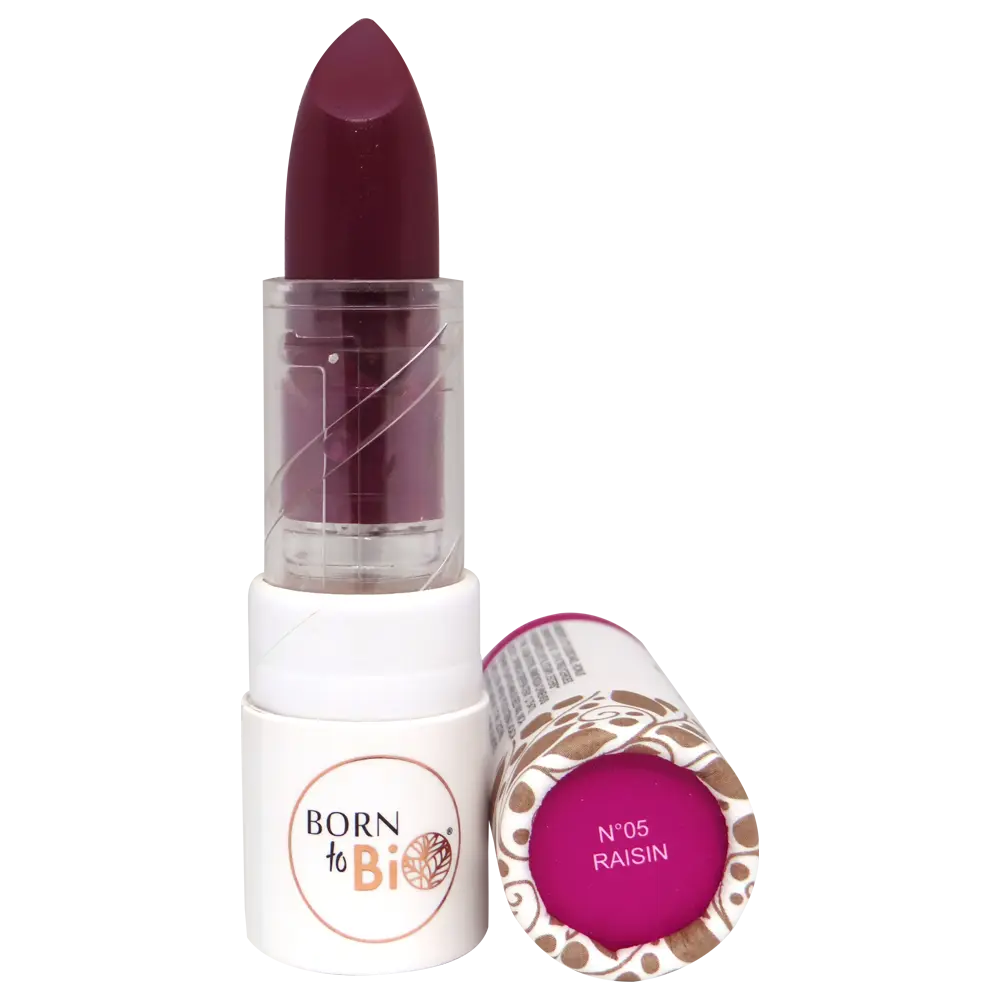 Rouge à lèvres brillant bio - #5 Raisin