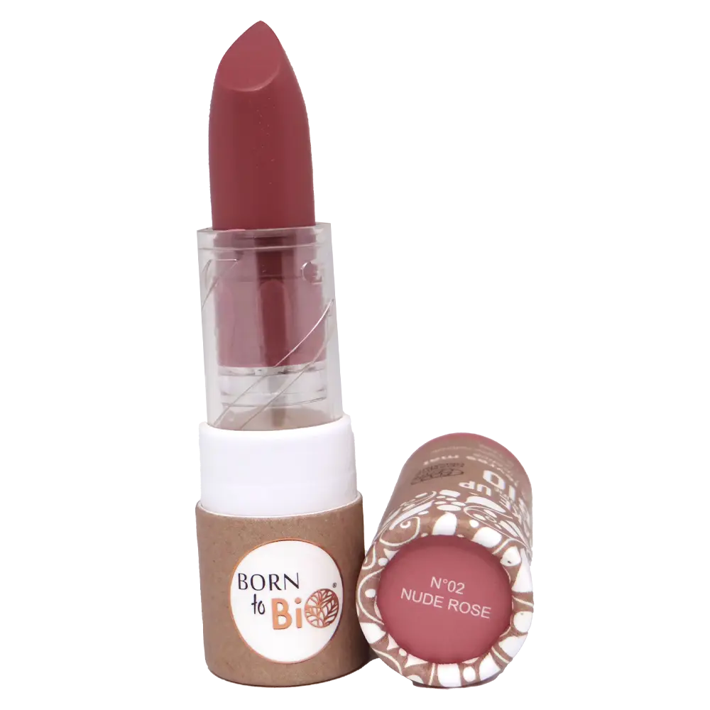 Certified organic matte lipstick - #2 Nude Pink
