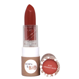 Rouge à lèvres mat certifié bio - #3 Orange Nude