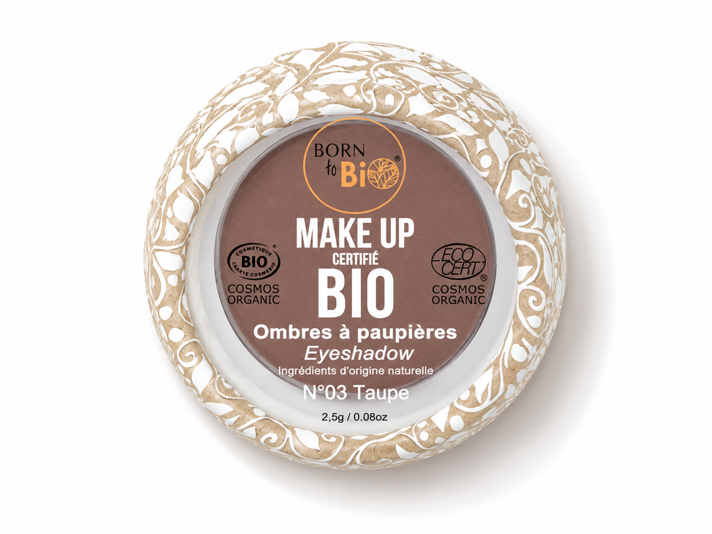 Certified organic eyeshadow #3 - Taupe