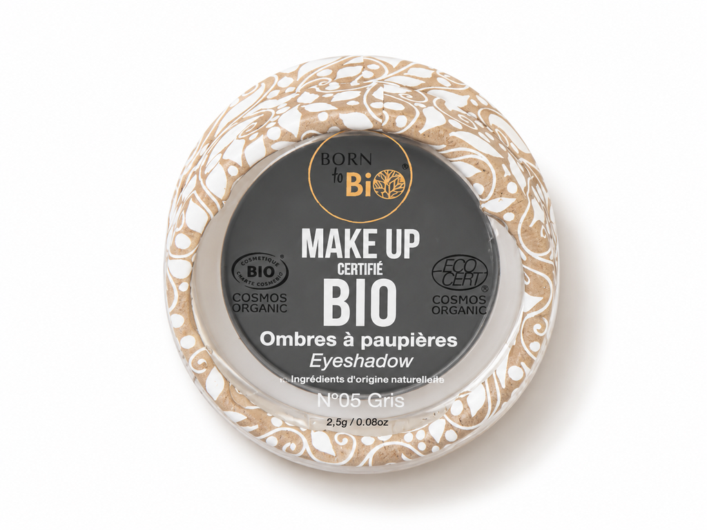 Ombre à paupières certifiée bio n°5 - Gris