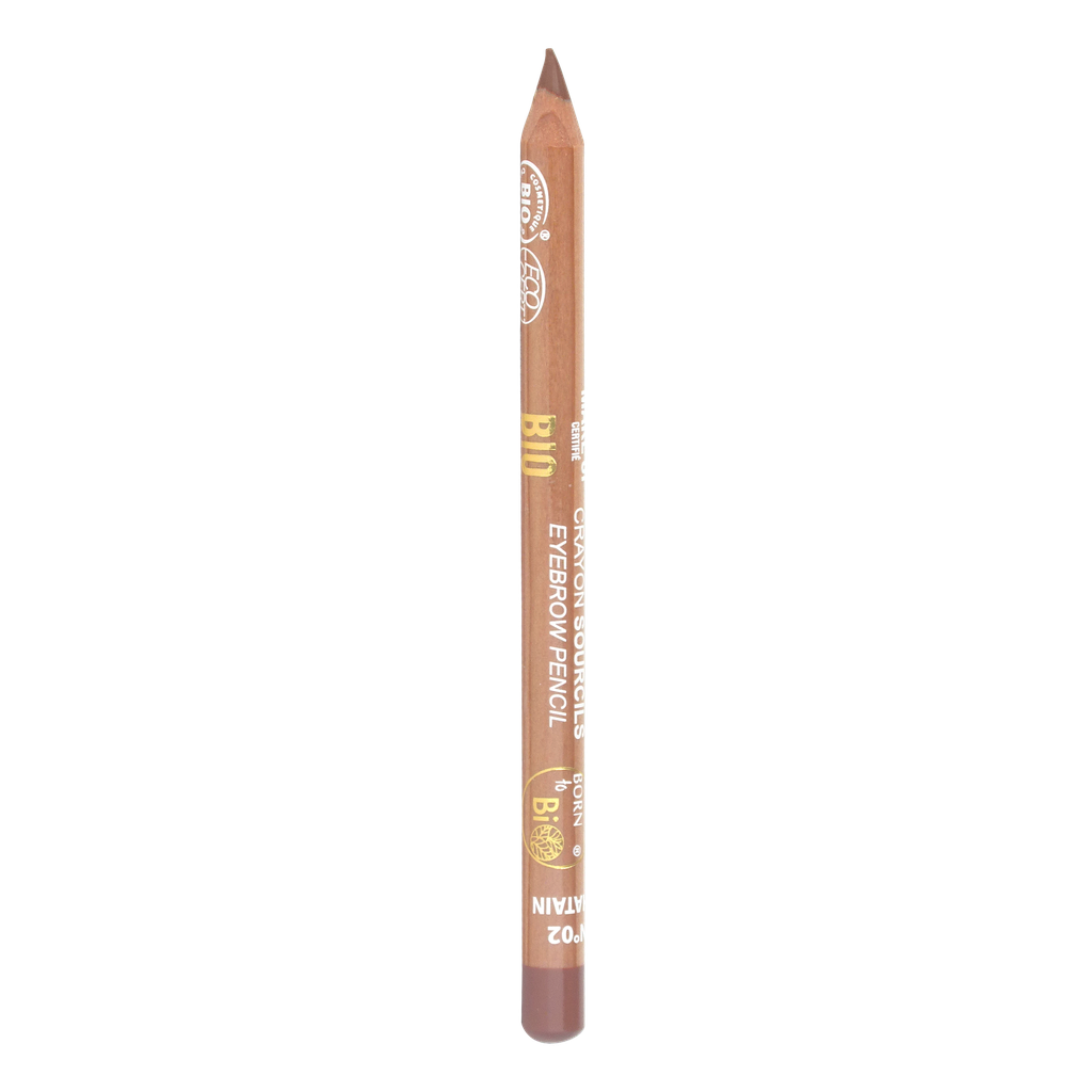 Crayon à sourcils certifié bio - #2 Chatain
