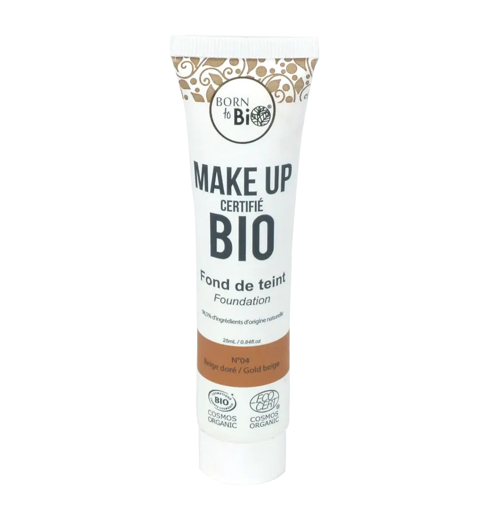 Fond de teint certifié bio - #4 Golden Beige