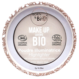 Poudre illuminatrice certifiée bio - #1 Blanc Irisé