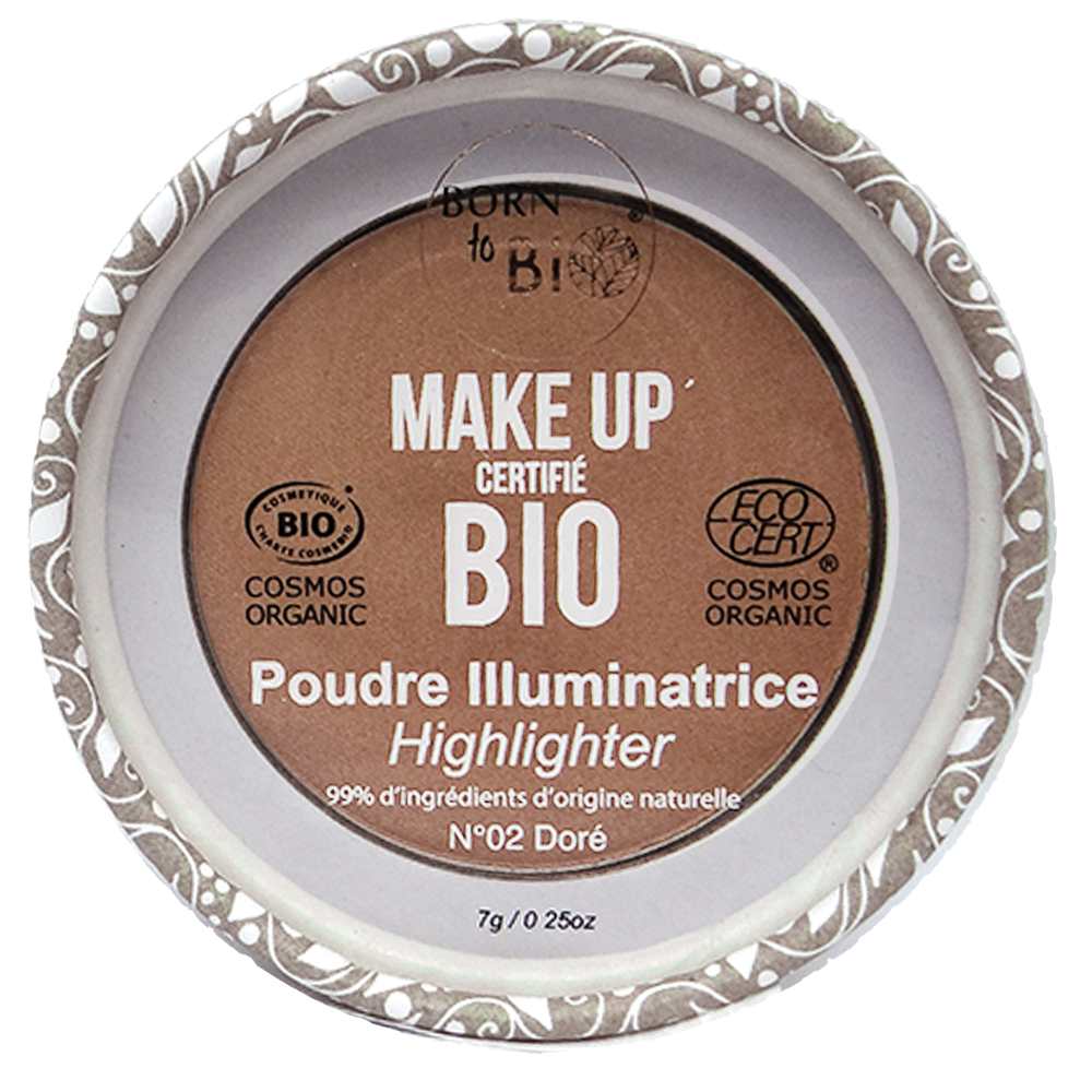 Poudre illuminatrice certifiée bio - #2 Dore