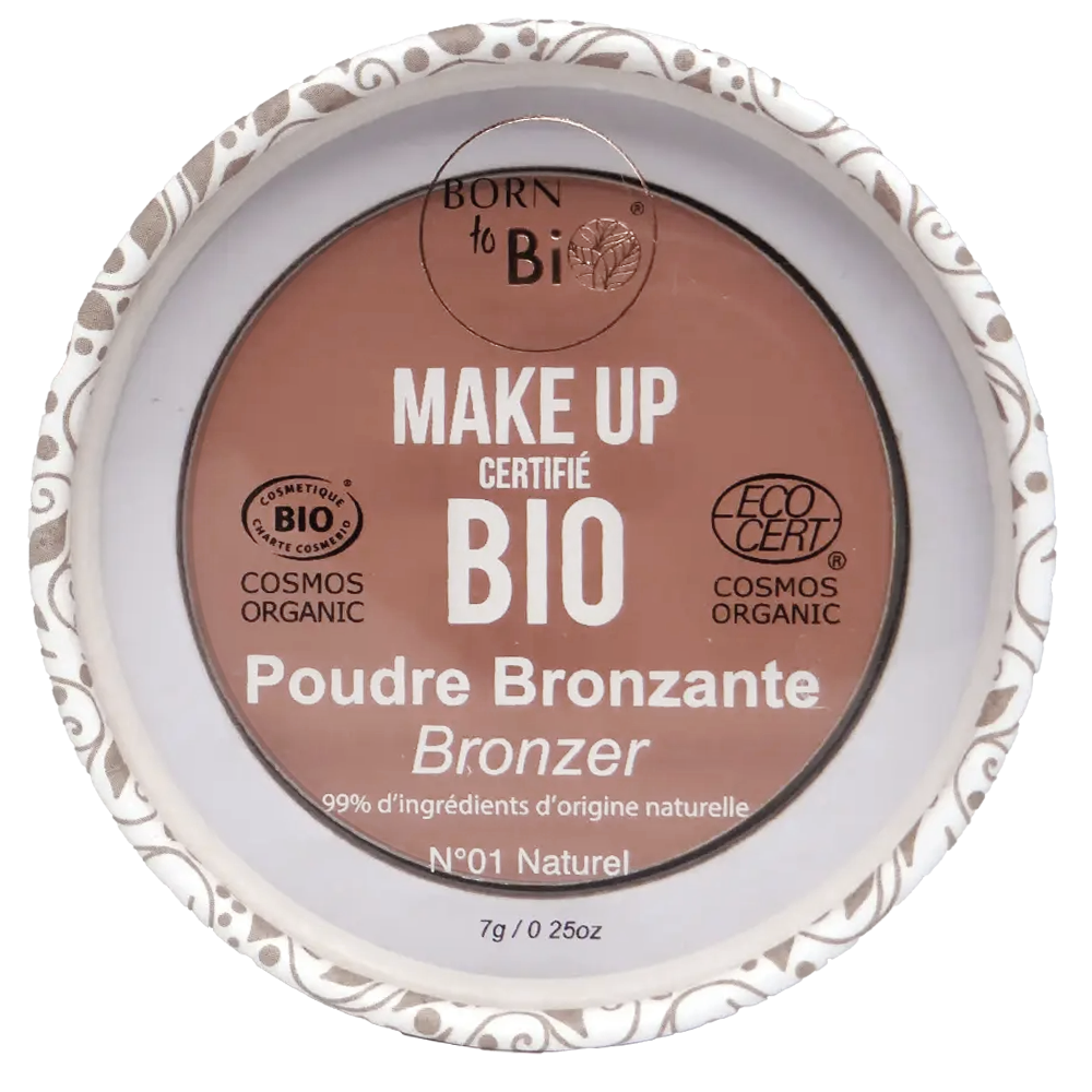 Poudre bronzante certifiée bio #1 natural