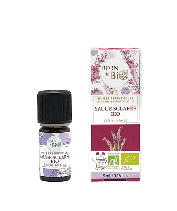 Organic clary sage essential oil - 5 mL