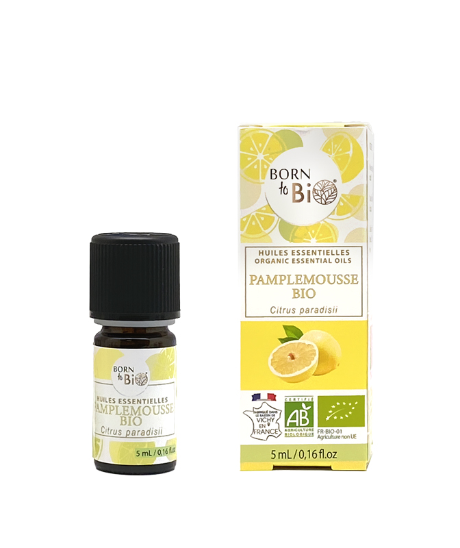 Organic grapefruit essential oil - 5 mL