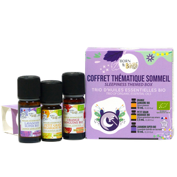 Coffret thématique sommeil trio d’huiles essentielles