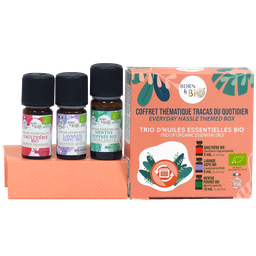 Coffret thématique tracas du quotidien trio d’huiles essentielles bio