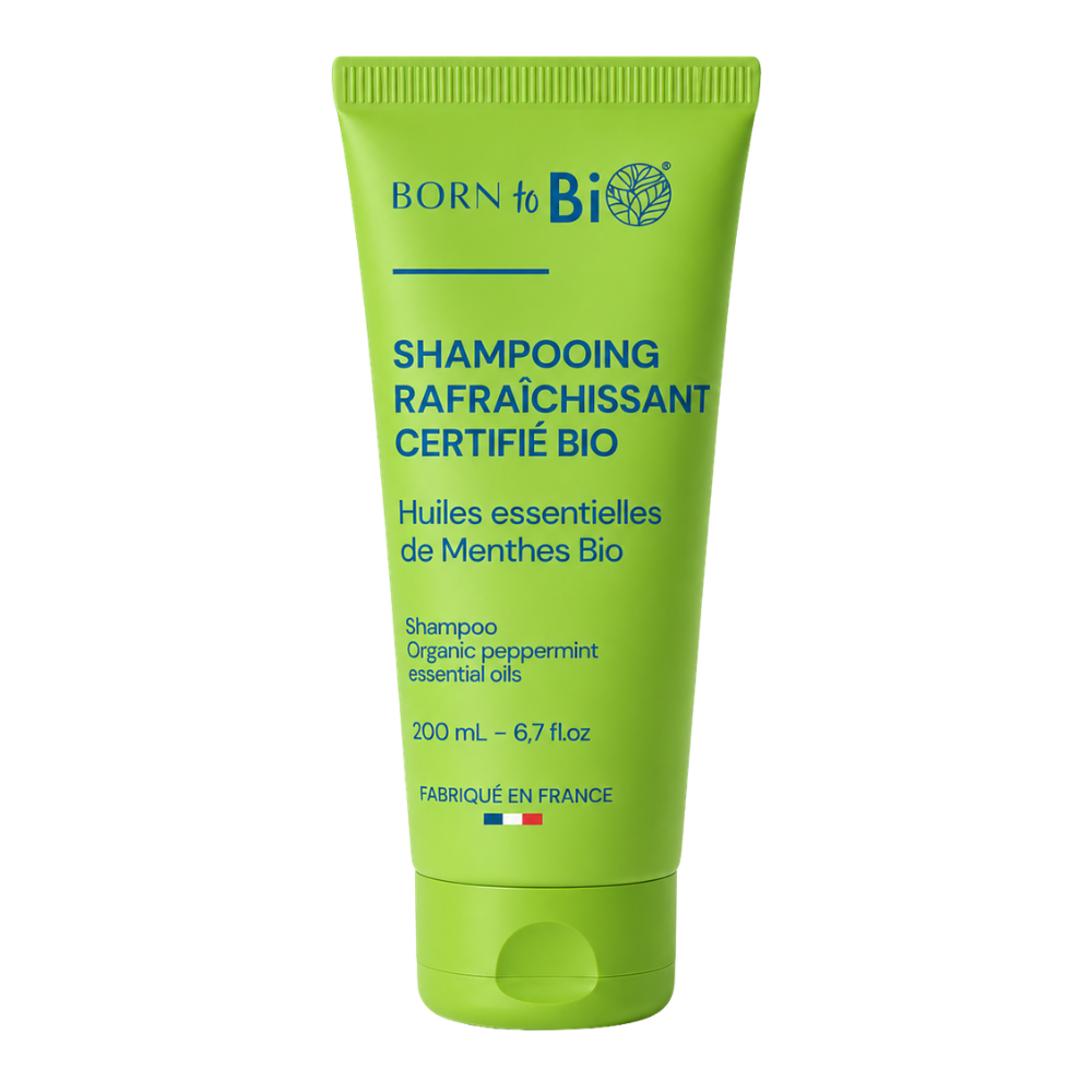 Refreshing shampoo, certified organic - 200 mL
