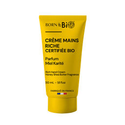 Crème main riche certifiée bio - 50 mL