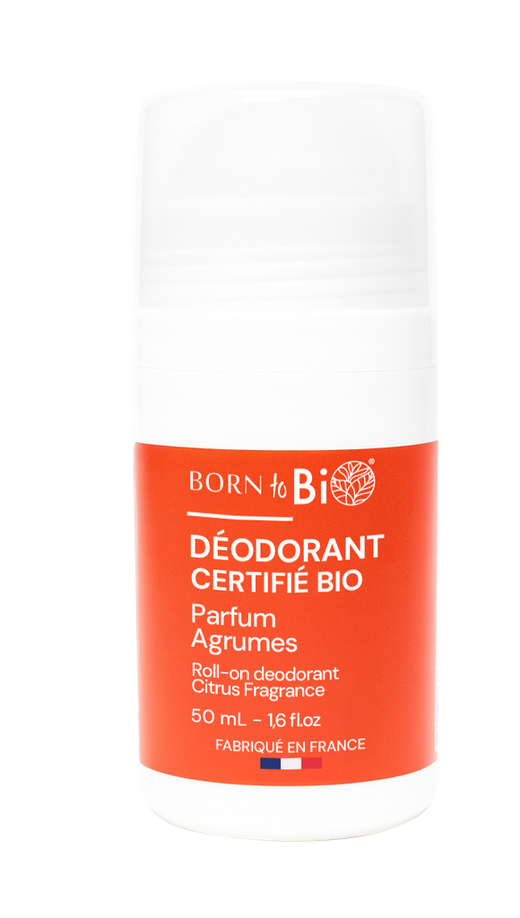 Déodorant certifié bio - Agrumes - 50 mL