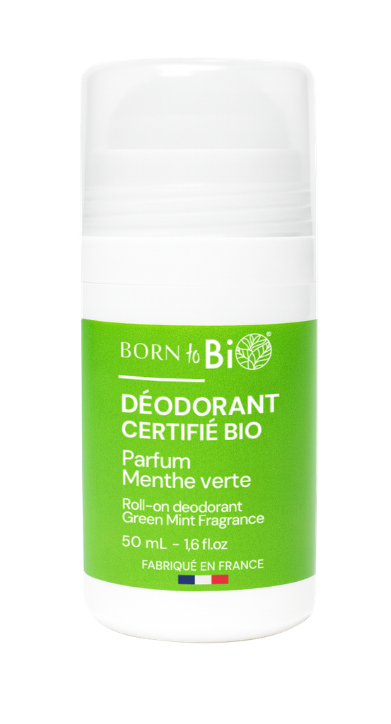 Déodorant certifié bio - Menthe Verte - 50 mL