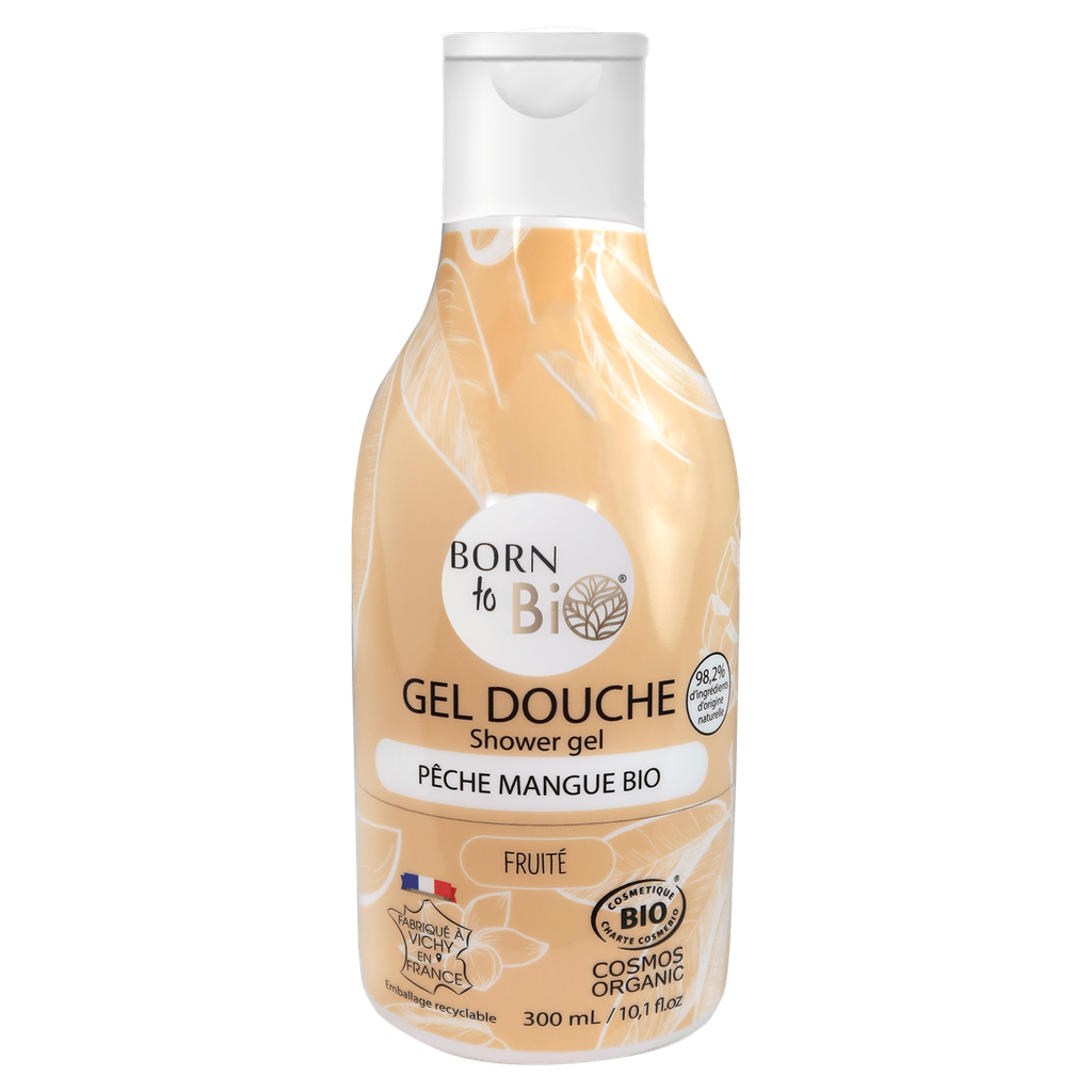 Gel douche certifié bio - Mangue Bio 1 Pêche - 300 mL