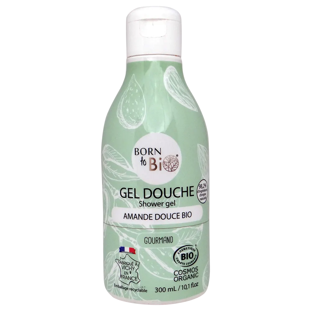 Certified organic shower gel - Organic Sweet Almond - 300 mL