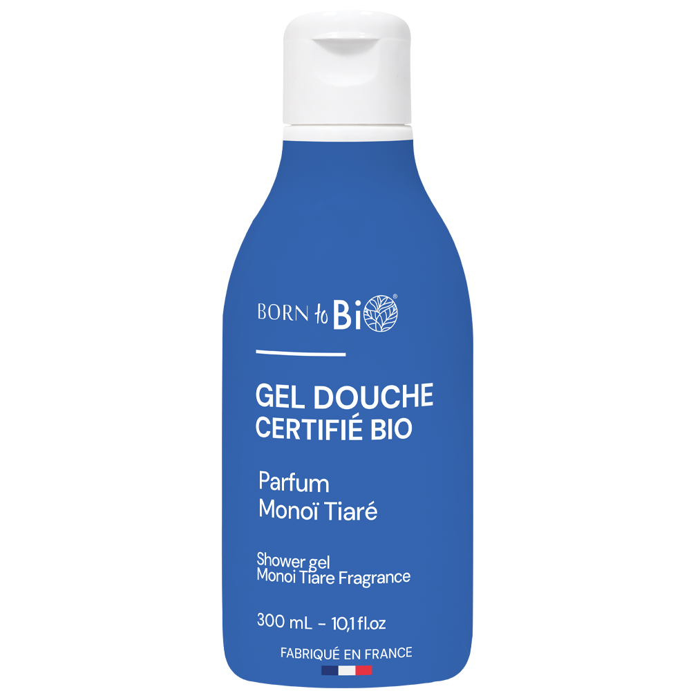 Gel douche certifié bio - Monoï Tiaré - 300 mL
