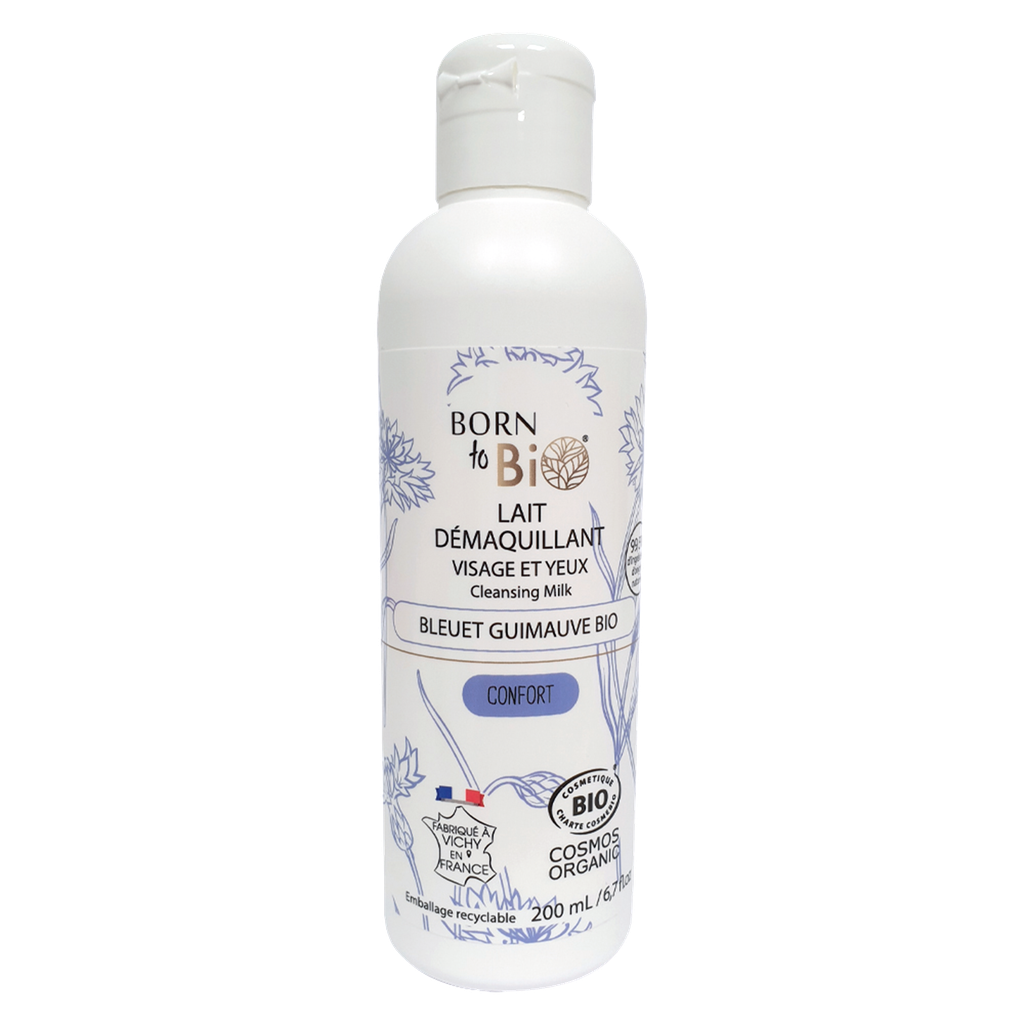 Lait démaquillant certifié bio - 200 mL
