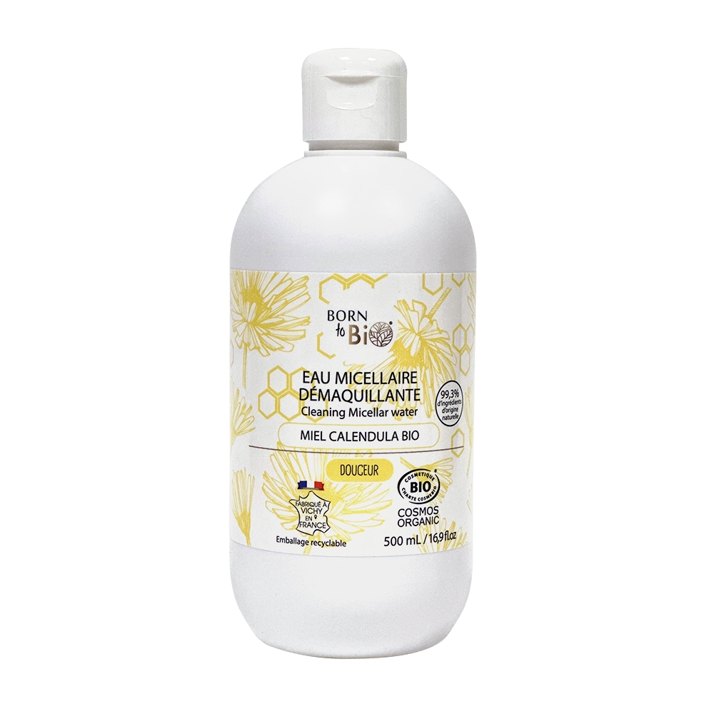 Eau micellaire certifiée bio - Miel de Calendula Bio - 500 mL