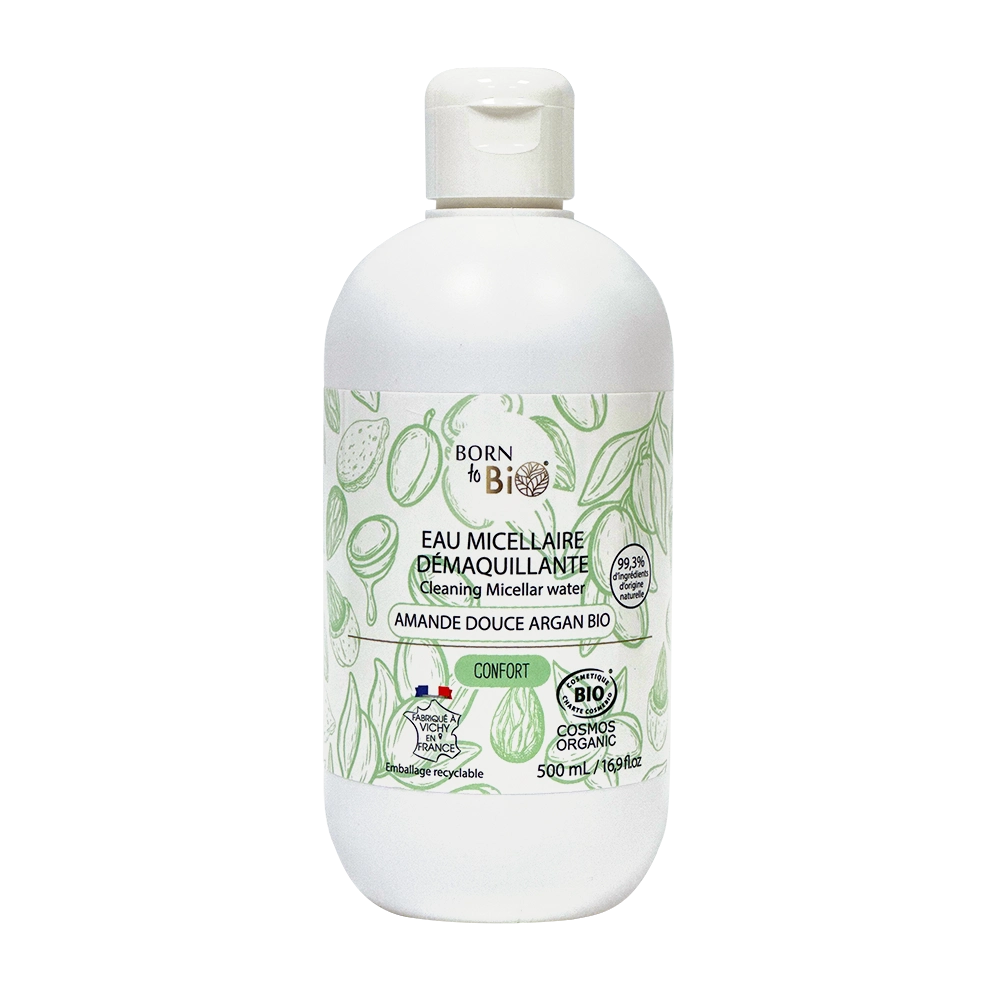 Eau micellaire certifiée bio - Amande et Argan Bio - 500 mL