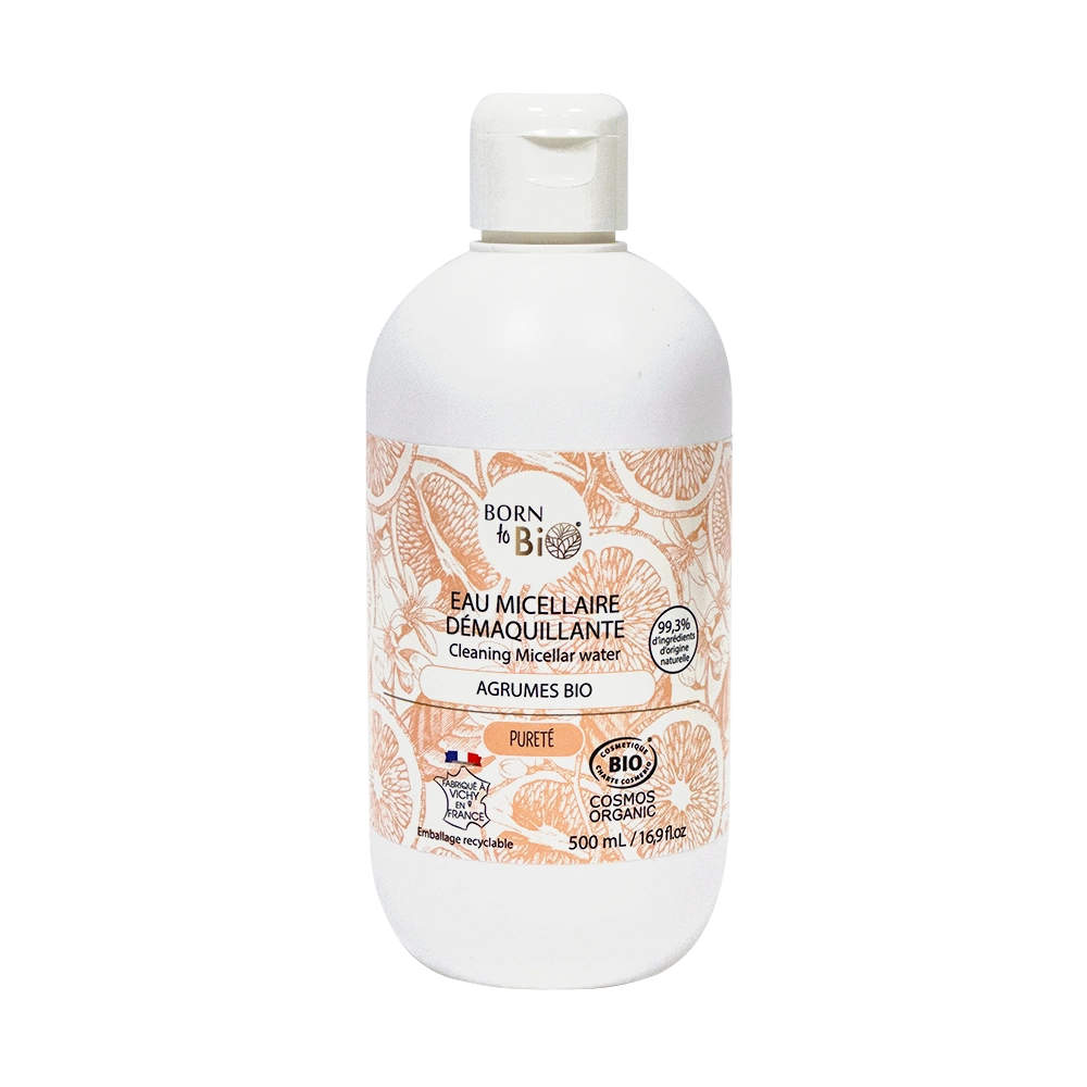 Eau micellaire certifiée bio - Agrumes Bio - 500 mL - Bio