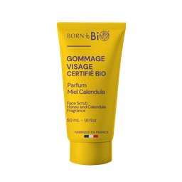 Gommage visage parfum miel calendula - Certifié Bio - 50 mL