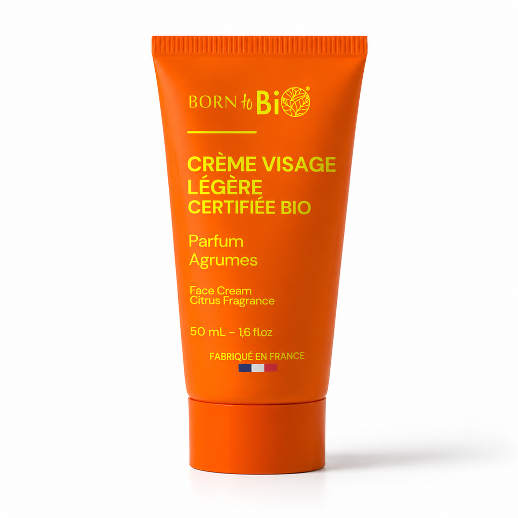 Crème visage certifié bio - Agrumes - 50 mL