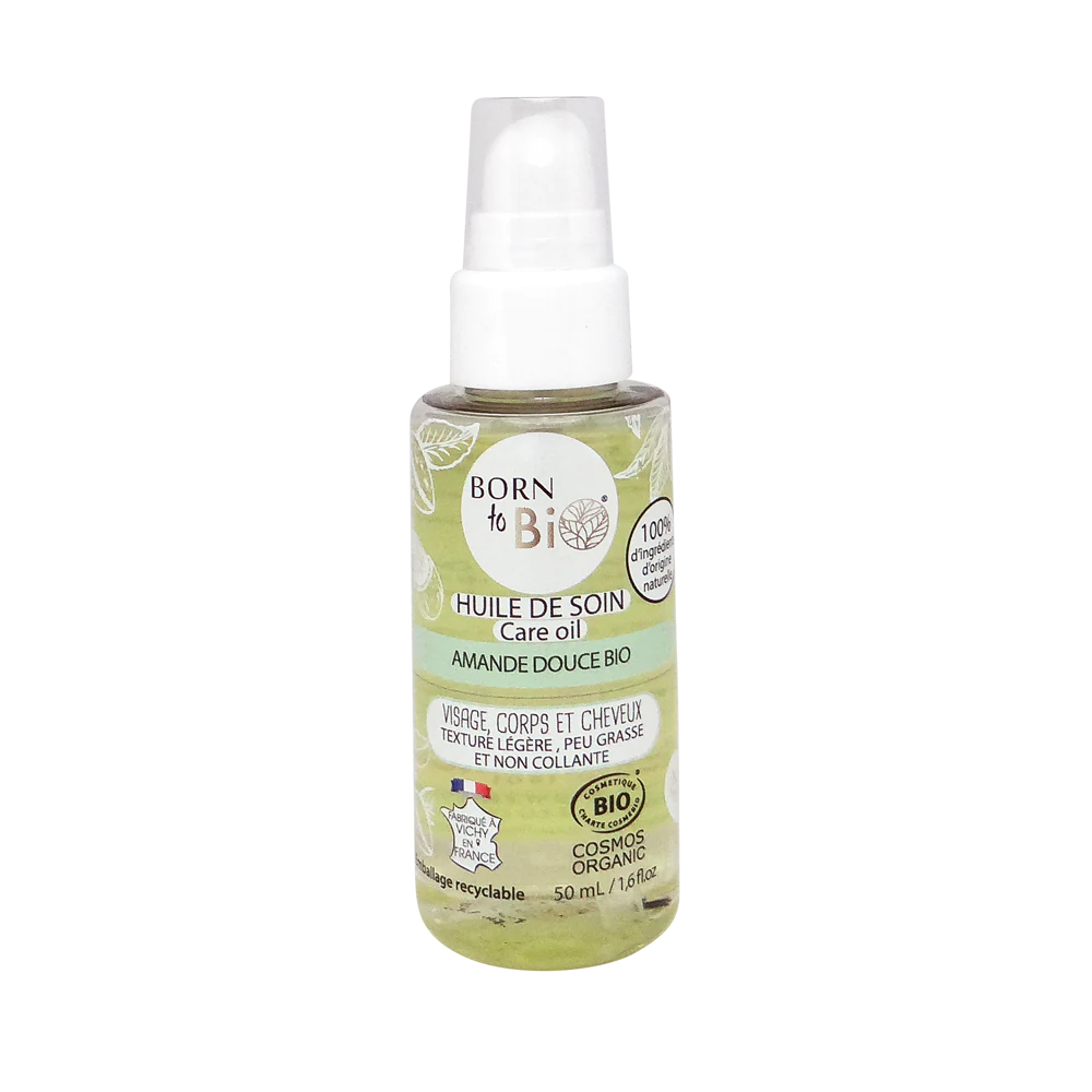 Huile de soin certifiée bio - Amande Douce Bio - 50 mL