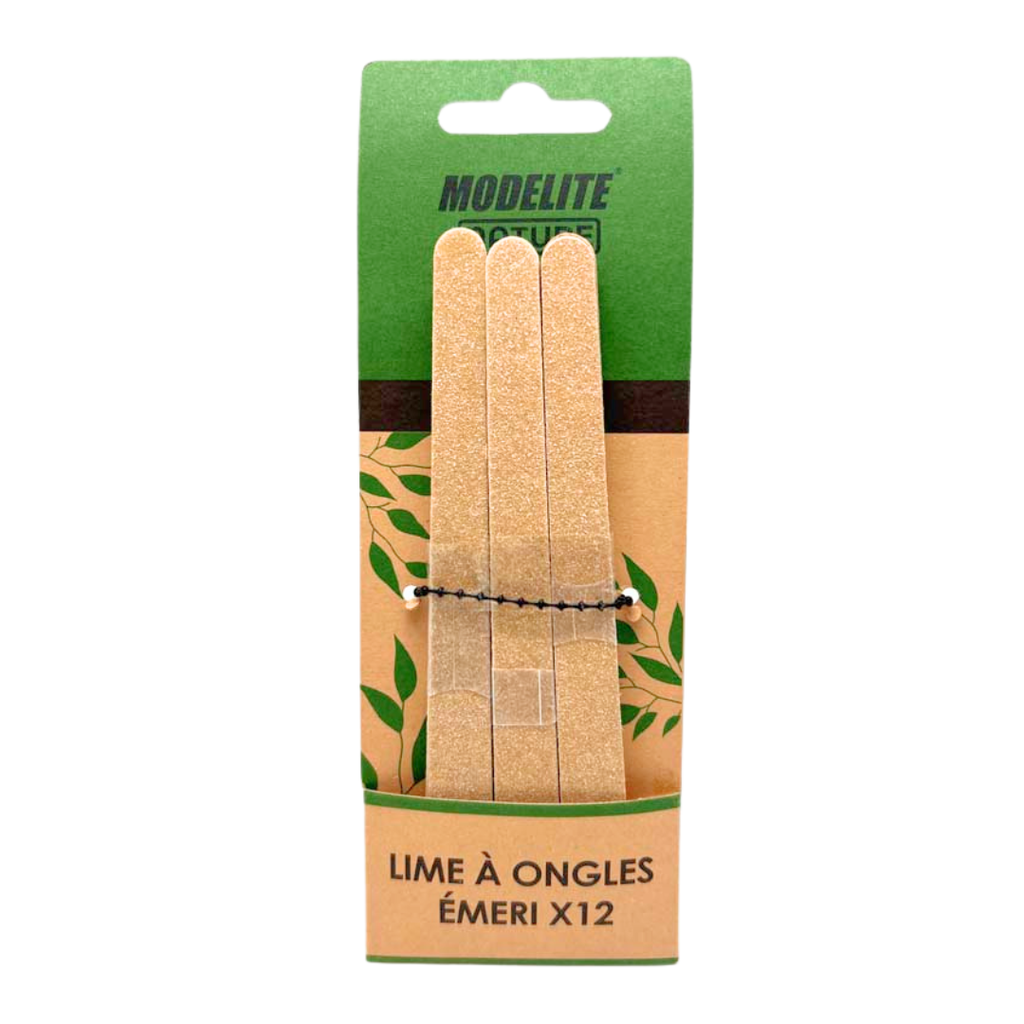 Wooden nail files x12 - Large