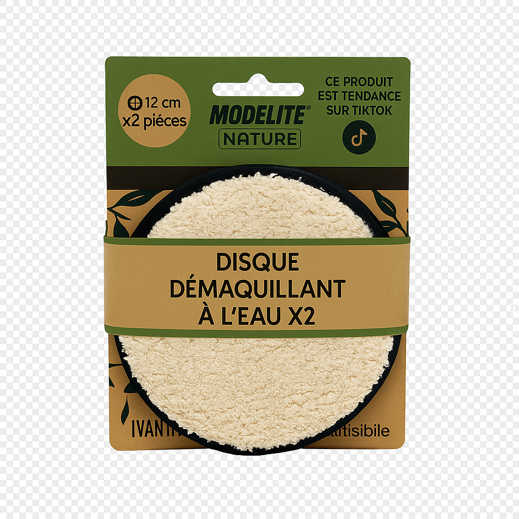 Disque démaquillant