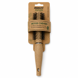 Brosse brushing / fibres de coco et plastiques recyclés