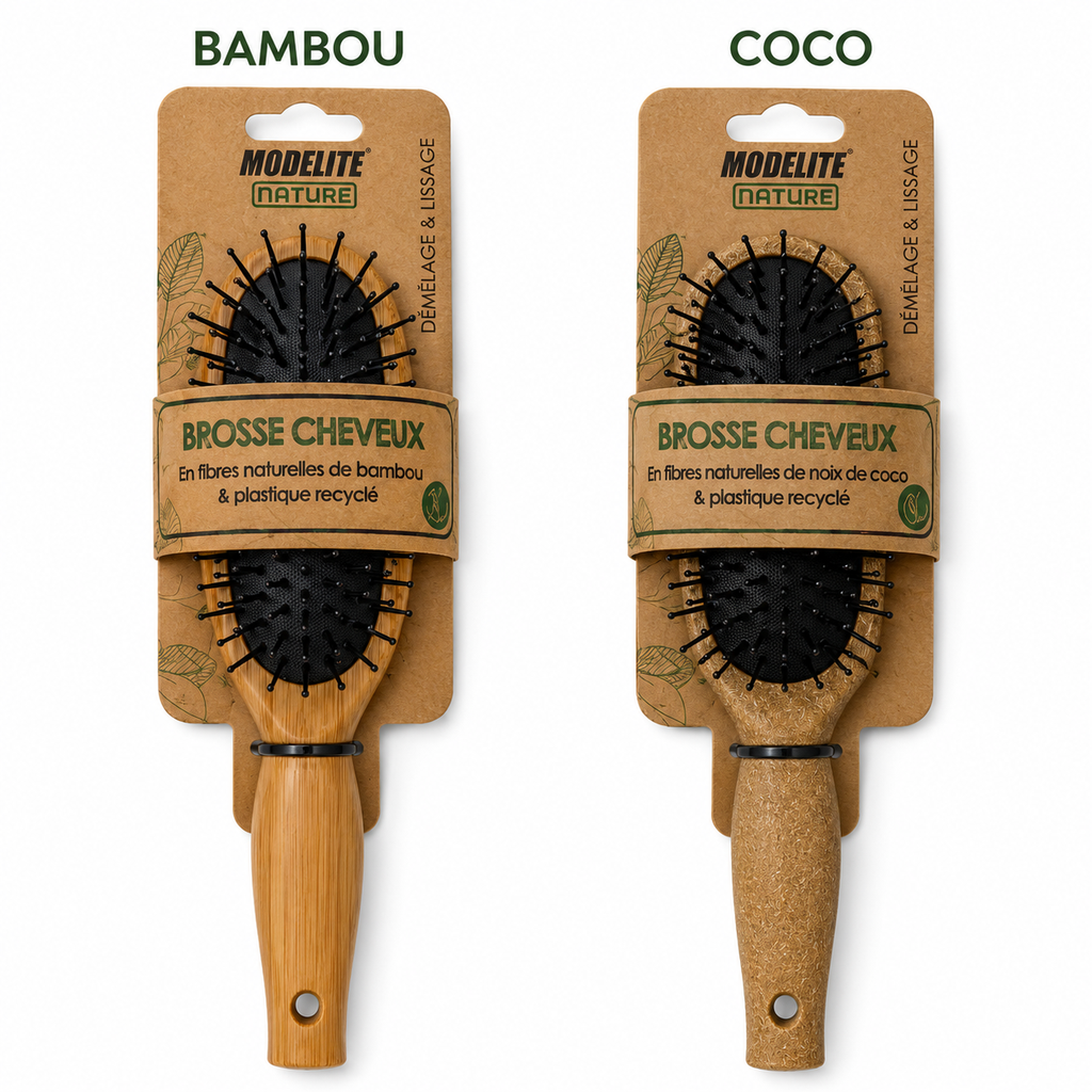 Detangling & smoothing brush