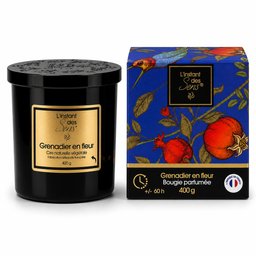 Bougie cire de soja 100% naturelle - Grenadier en Fleur - 400g