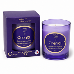 Bougie cire de soja 100% naturelle - Oriental - 190g