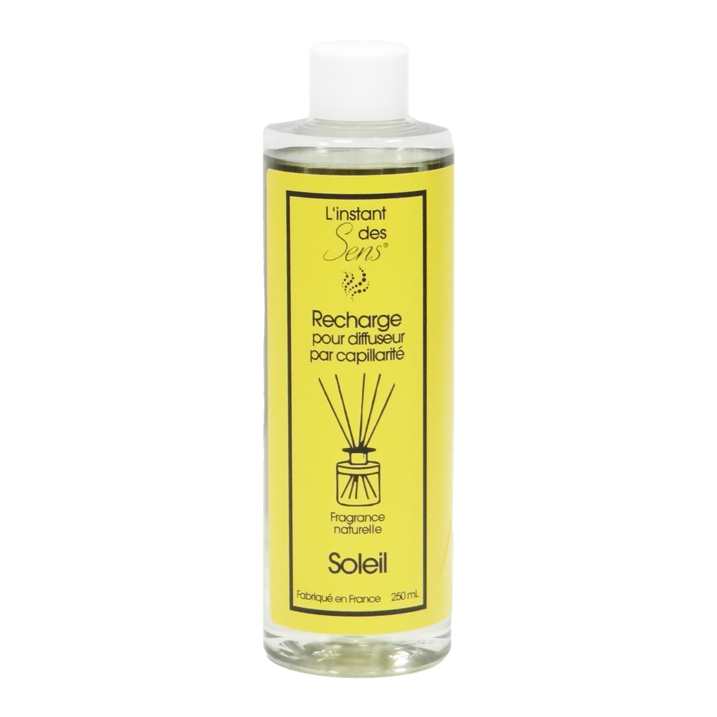 Recharge diffuseur capillarité 250 mL - Soleil