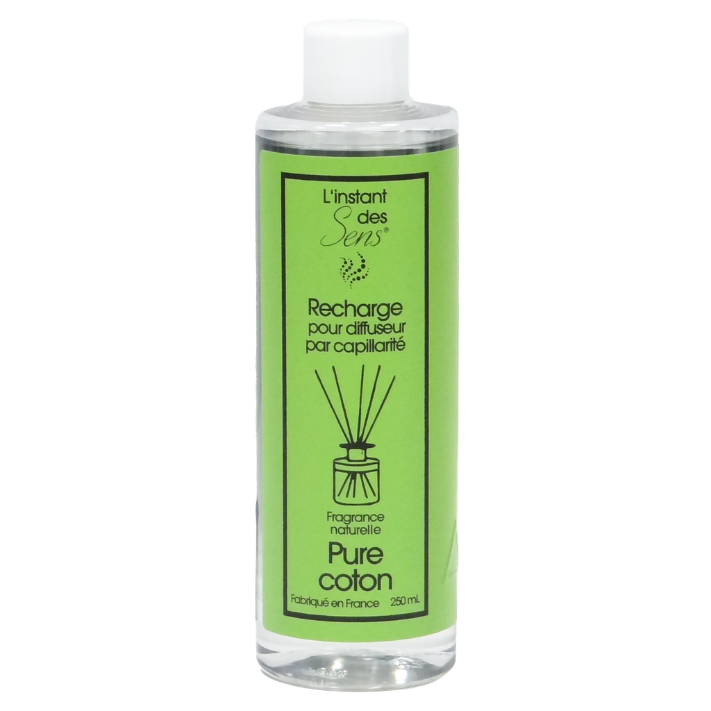 Recharge diffuseur capillarité 250 mL - Pure Coton