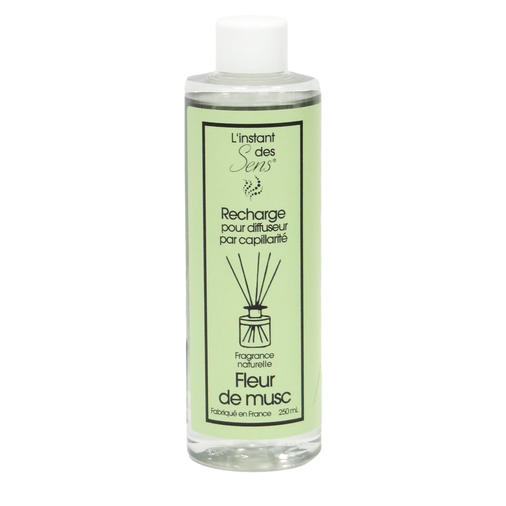 Recharge diffuseur capillarité 250 mL - Fleur de Musc