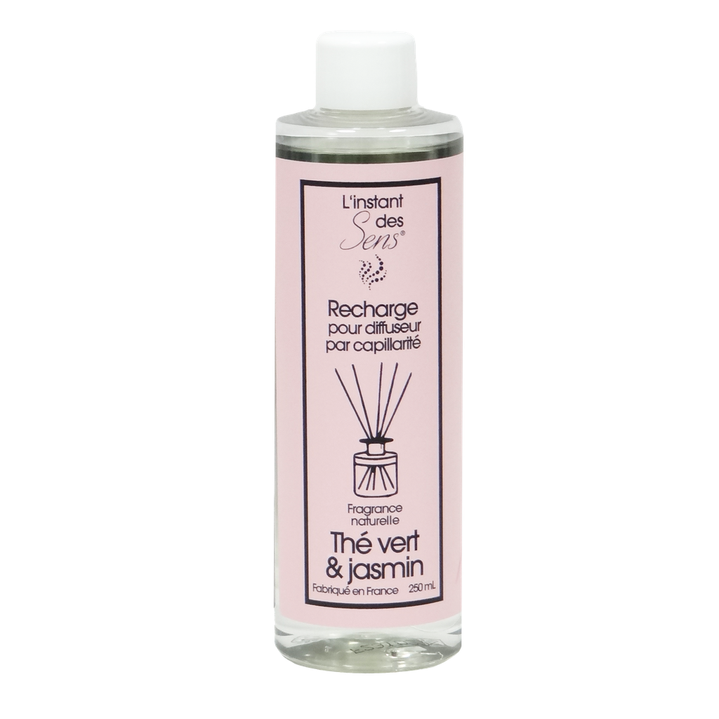 Recharge diffuseur capillarité 250 mL - Thé Vert & Jasmin