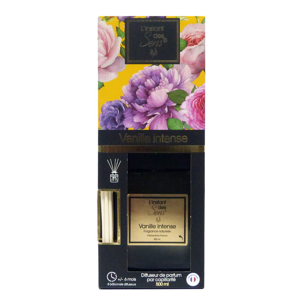 Reed diffuser 500 mL - Intense Vanilla