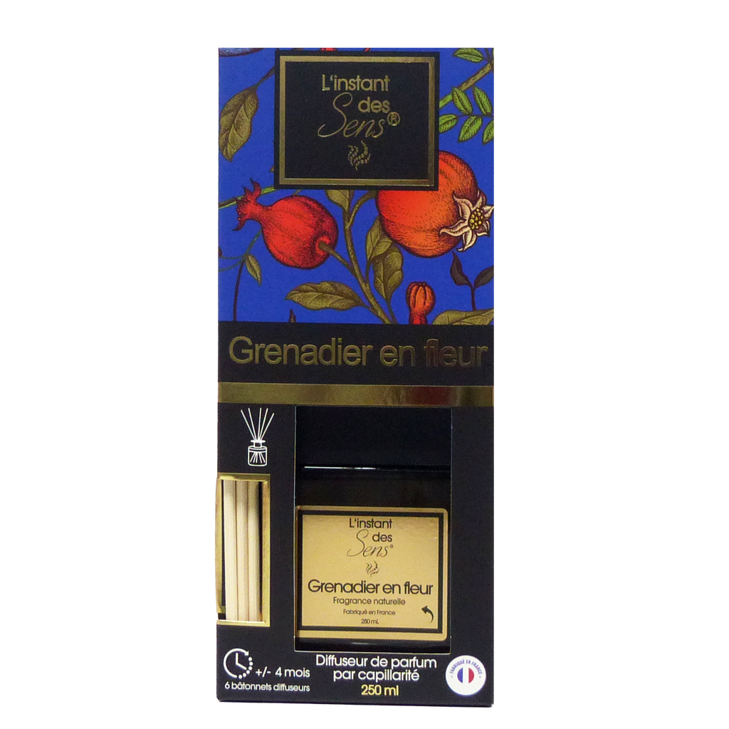 Diffuseur de parfum capillarité 250 mL - Grenadier en Fleurs