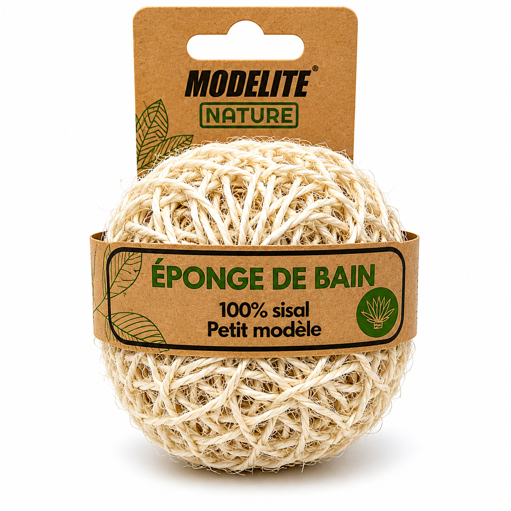 Éponge de bain 8 cm 100% sisal