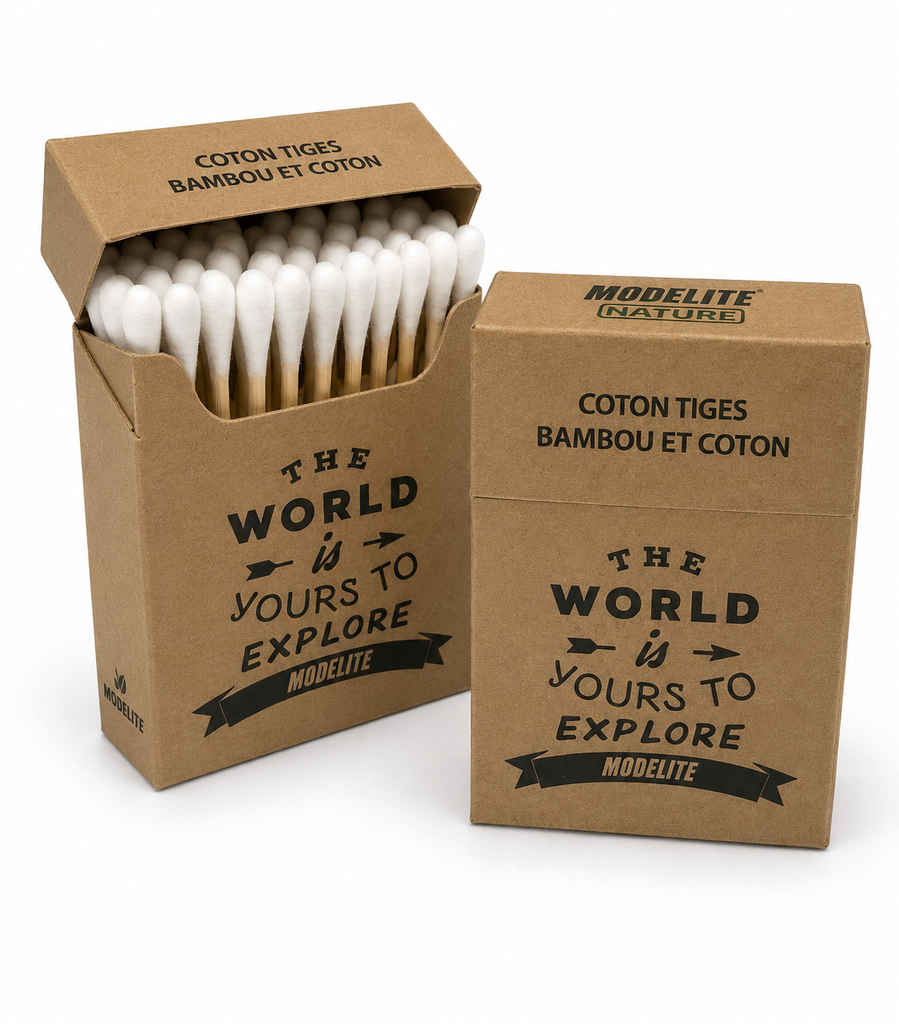 Wooden cotton swabs x50