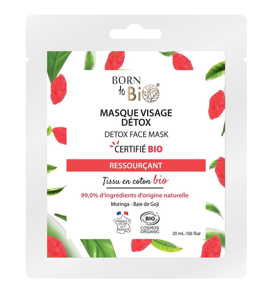 Masque détox et antioxydant