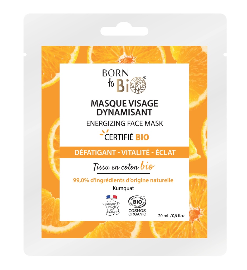 Masque visage dynamisant