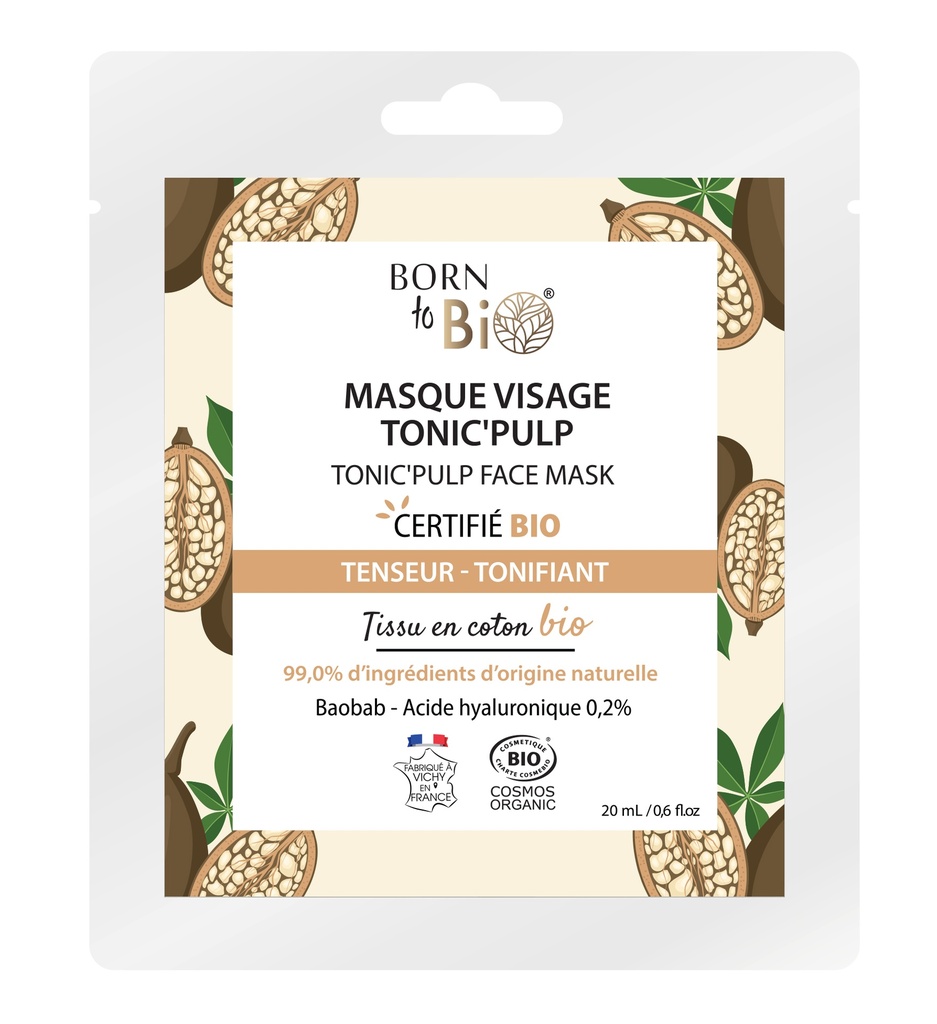 Tonic'Pulp face mask