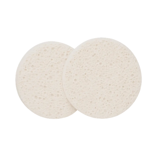 [NAS004] Éponge cellulosique x 2 diam 7,5 cm
