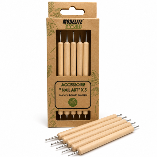[NAO005] Nail brush / wooden handle