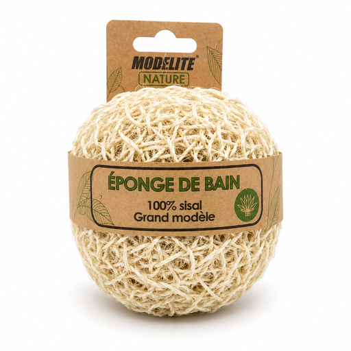 [NAS001] Bath sponge 12cm - 100% Sisal