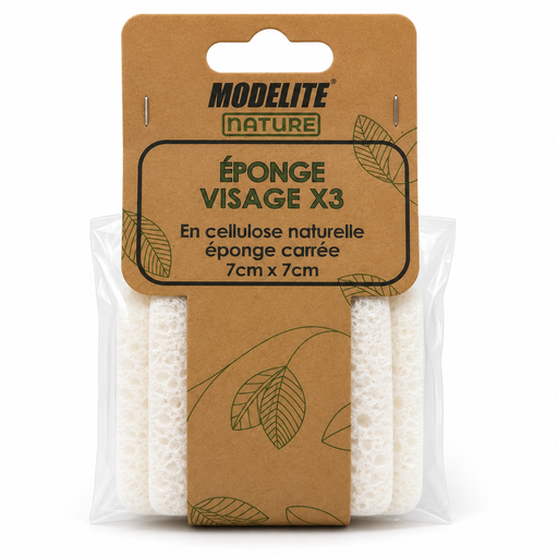 [NAS005] Cellulose sponges x3 - 7cm Diameter